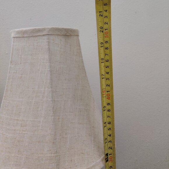 Whimsical Courtly Check Bird House Lamp Shade Hand Painted Checkered Floral - Picture 13 of 16